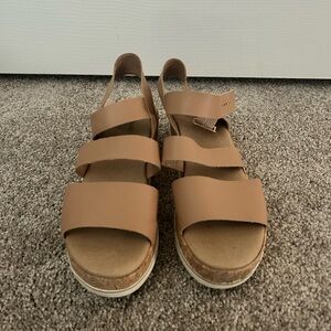 Dr. Scholl's Tan Sandals